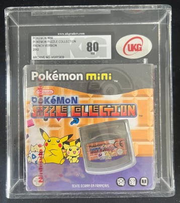 Nintendo Pokemon Mini Puzzle Collection - French - 2002 (Nie, Verzenden, Zo goed als nieuw