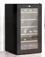 Wijnkoelkast 24 Flessen – LED, Instelbaar, Compact Design, Verzenden, Nieuw