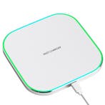 Strex Draadloze Oplader 15W - Inclusief Kabel - Wit, Telecommunicatie, Mobiele telefoons | Telefoon-opladers, Verzenden, Nieuw