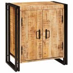 Retro Nachtkastje 38cm | Laatste Stuk!, Minder dan 45 cm, Nieuw, Hout, 55 tot 70 cm