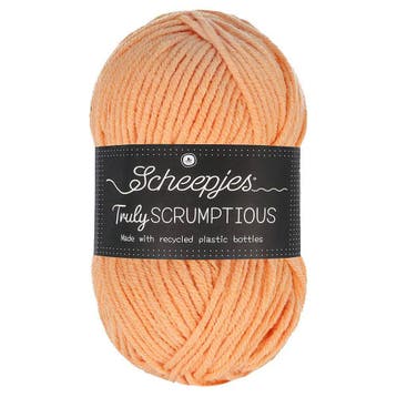 Scheepjes Truly Scrumptious - 332 Orange Cheesecake - Gare, Ophalen of Verzenden, Nieuw