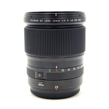Fujifilm GF 23mm F4 R LM WR (Occasion) + 1 jaar Garantie, Fujifilm, Lensdoppen, Zo goed als nieuw, Groothoeklens