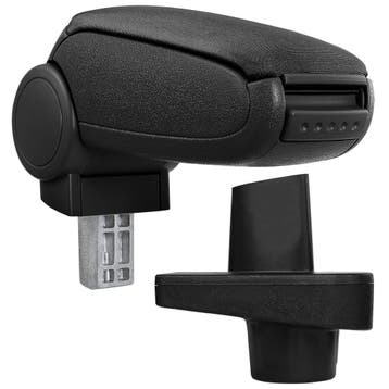 [pro.tec]® Armsteun-Renault Clio IV-type-X98-2012-stof-zwart, Verzenden, Nieuw