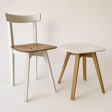 Stol Kamnik - Niko Kralj - Stoel - Hout - Joegoslavië, Antiek en Kunst, Antiek | Meubels | Stoelen en Banken