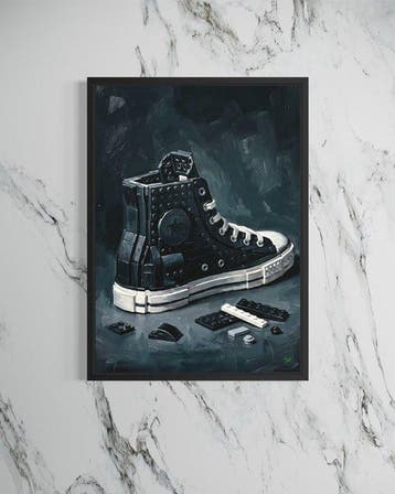 SDIMART - Converse Chuck Taylor All-Star Lego Art Bricks, Nieuw