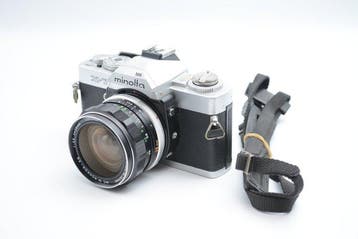 Minolta X-7 + Minolta MC W.ROKKOR-SG 28mm F3.5 Single lens, Nieuw