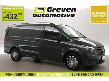 Mercedes-Benz Vito CDI Lang 140PK | Marge | Airco | Cruise, Euro 6, Mercedes-Benz, Nieuw, Zilver of Grijs