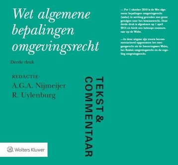 Wet algemene bepalingen omgevingsrecht / Tekst & Commentaar, Verzenden, Zo goed als nieuw, A.G.A. Nijmeijer