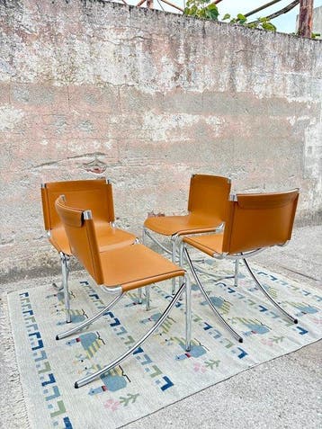 Acerbis - Giotto Stoppino - Stoel (4) - Opschrijven. -
