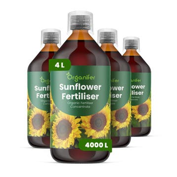 Zonnebloem Vloeibare meststof - Set 4x1 liter, Verzenden, Mest