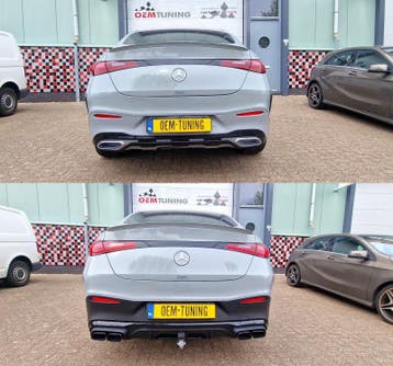 Mercedes-Benz GLC63 COUPE| C254 | 63 AMG Diffuser | 22-26, Mercedes-Benz, Nieuw, Ophalen of Verzenden, Achter
