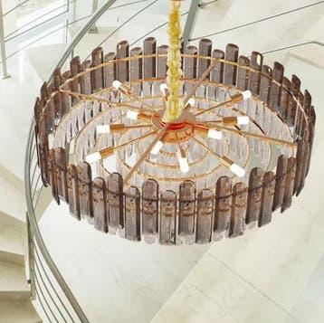 Luxe Kristallen Kroonluchter – 5-Lagen Design Plafondlamp, Verzenden, Nieuw