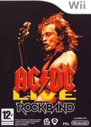 AC/DC Live Rock Band (Wii Games), Spelcomputers en Games, Ophalen of Verzenden, Zo goed als nieuw