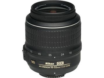 Nikon AF-S DX NIKKOR 18-55 mm F3.5-5.6 G VR 52 mm filter, Verzenden, Nieuw
