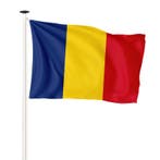 Vlag Roemenië 100x150cm (voor gevelstok), Nieuw