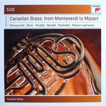 cd digi - Canadian Brass (BOX) - From Monteverdi To Mozart, Verzenden, Zo goed als nieuw