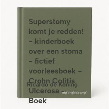 Superstomy komt je redden! - kinderboek over een stoma -, Verzenden, Zo goed als nieuw, Ricardo de Koning