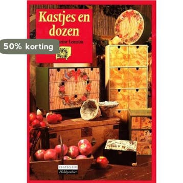 Kastjes en dozen / Cantecleer hobbycahier - A.K. Lemstra, Verzenden, Gelezen, A.K. Lemstra