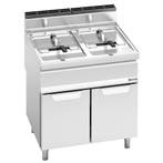 GGM Gastro | Dubbele gasfriteuse - 15+15 liter - 25,4 kW - |, Verzenden, Nieuw