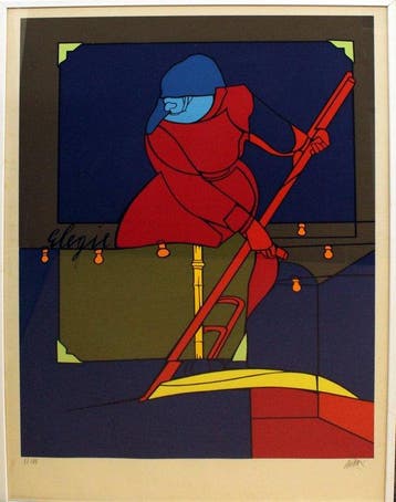 Valerio Adami (1935) - Elegie