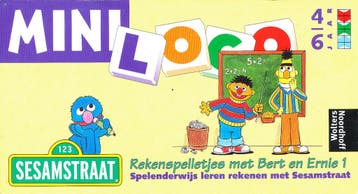 Mini Loco Sesamstraat Rekenspelletjes 1, Verzenden, Nieuw