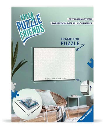 Puzzel lijst 500 stukjes puzzel Wit, Ophalen of Verzenden, Nieuw