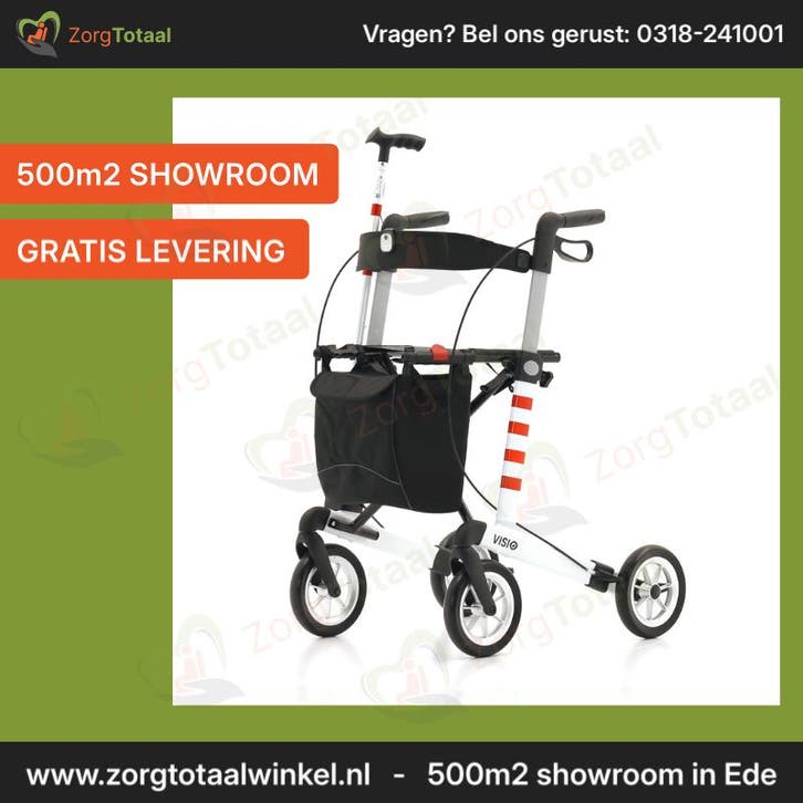 VISIO - Lichtgewicht rollator voor slechtzienden, Diversen, Rollators, Nieuw, Ophalen of Verzenden