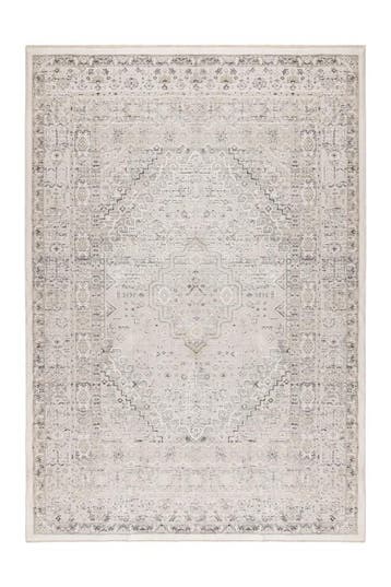 Vintage Vloerkleed | Vista | Medaillon | Zilver | 160x230 cm, Verzenden, Nieuw