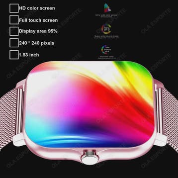 Multifunctioneel Smartwatch voor Heren & Dames - Bluetooth,, Verzenden, Nieuw