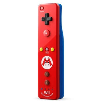 Wii Controller / Remote Motion Plus Mario Edition Zonder..., Spelcomputers en Games, Ophalen of Verzenden, Zo goed als nieuw