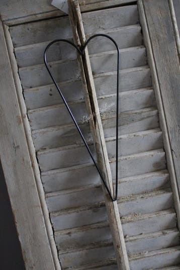 Metalen hart hanger 30 cm, Ophalen of Verzenden, Nieuw