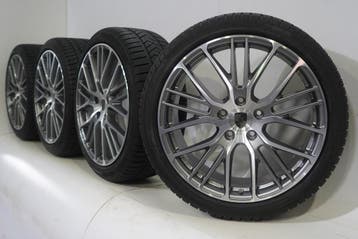 Porsche Panamera 971 21 inch velgen Pirelli Winterbanden Ori, Gebruikt, Velg(en), 21 inch, Winterbanden