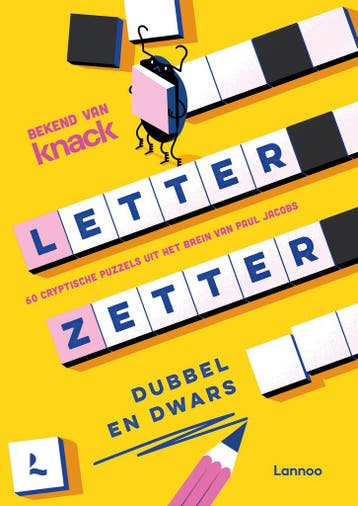 Letterzetter - Dubbel En Dwars | Paul Jacobs | Nieuw, Boeken, Ophalen of Verzenden, Nieuw, Paul Jacobs