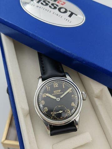 Tissot - Military - Black Dia - Zonder minimumprijs - Heren, Nieuw