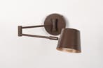 Rietveld Wandlampen - Bruin - Metaal, Huis en Inrichting, Lampen | Wandlampen, Verzenden, Nieuw