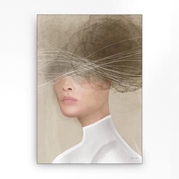 *WOONWINKEL* Urban Cotton Mood Cloud Wandkleed In Frame L 14, Verzenden, Nieuw