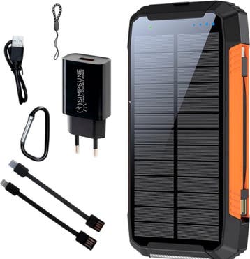 SimpSune Powerbank Solar - 41000 mAh -, Verzenden, Nieuw