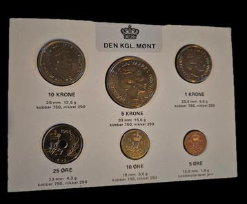 Denemarken. Year Mint Set 1989 (Zonder minimumprijs), Postzegels en Munten, Postzegels | Europa | Rusland, Gestempeld