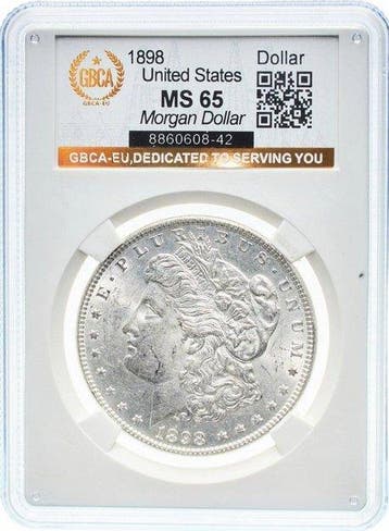 Verenigde Staten. Morgan Dollar 1898 - MS65 (Philadelphia)