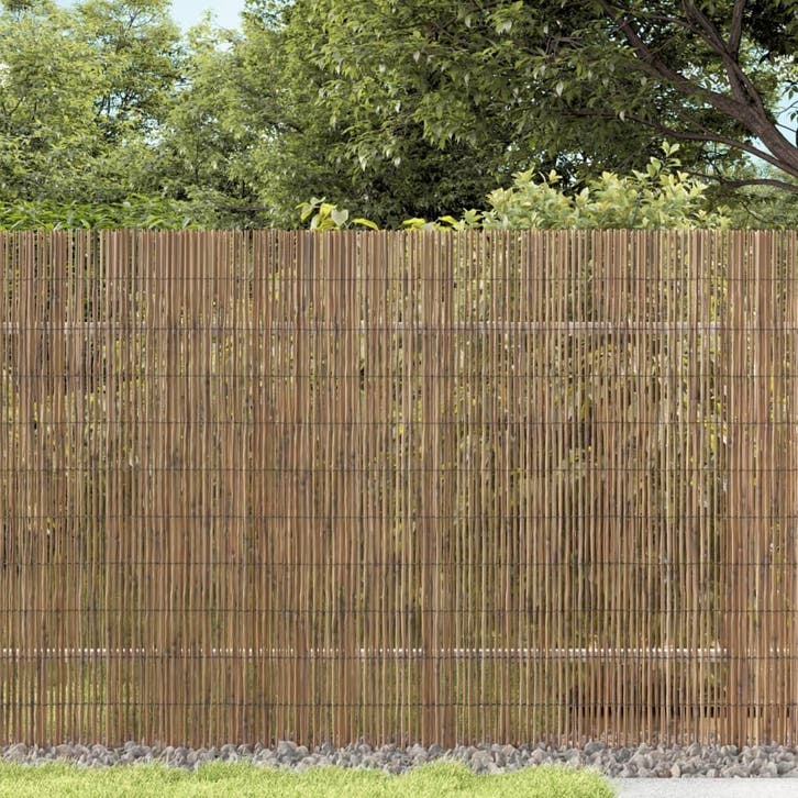 vidaXL Tuinscherm 600x100 cm riet, Tuin en Terras, Schuttingen, Nieuw, 1 tot 2 meter, Verzenden