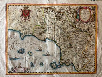 Italië - Campanië // Lazio; Willem Janszoon Blaeu, Nieuw