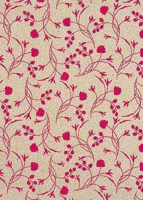 Inpakpapier Erba Fuchsia - Breedte 70 cm - 200m lang, Ophalen of Verzenden, Nieuw, Overige typen