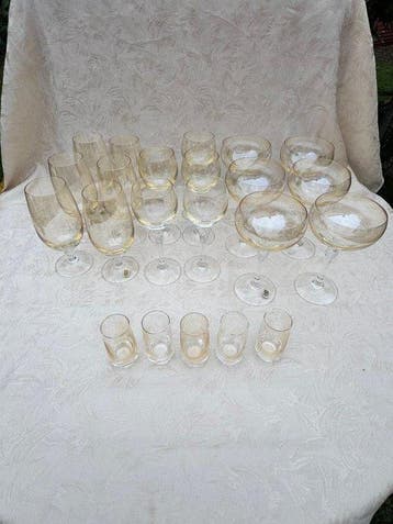 Royal Crystall Rock - Drinkservies (22) - Kristal