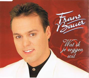cd single - Frans Bauer - Wat Ik Je Zeggen Wil, Verzenden, Zo goed als nieuw, Pop