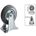 Benson Bokwiel - Ø 125 mm - Verzinkt - 100 kg Draagvermog.., Ophalen of Verzenden, Nieuw