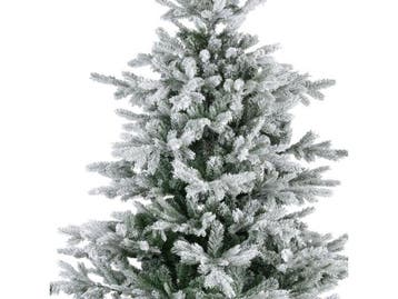 Everlands Grandis fir - kunstkerstboom - nepsneeuw -, Diversen, Kerst, Verzenden, Zo goed als nieuw