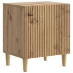 vidaXL Nachtkastje Artisanaal eiken 43 x 34,5 x 50 cm, Huis en Inrichting, Slaapkamer | Nachtkastjes, Minder dan 45 cm, Verzenden