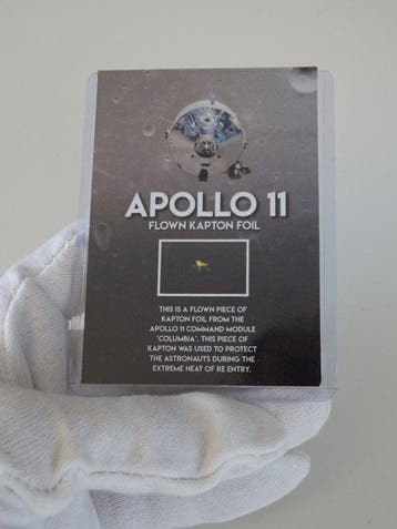 Kaptonfolie uit de Apollo 11 Command Module - 1960-1970