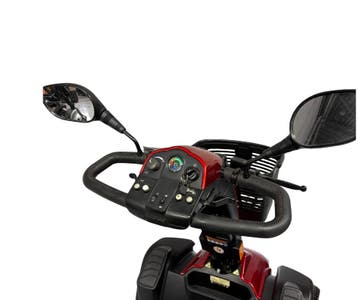 Pride XL140S Rood – Gebruikt – Nieuwe Accu’s – 20 km/u, Ophalen of Verzenden, Gebruikt, Pride