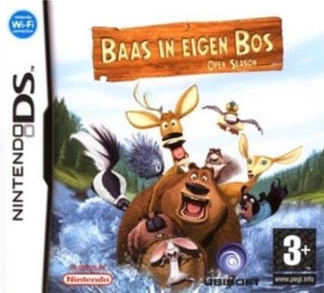 Baas in Eigen Bos Open Season (DS Games), Spelcomputers en Games, Games | Nintendo DS, Ophalen of Verzenden, Zo goed als nieuw